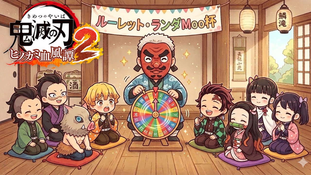 【ヒノカミ血風譚２】ルーレット・ランダMoo杯　開催！！