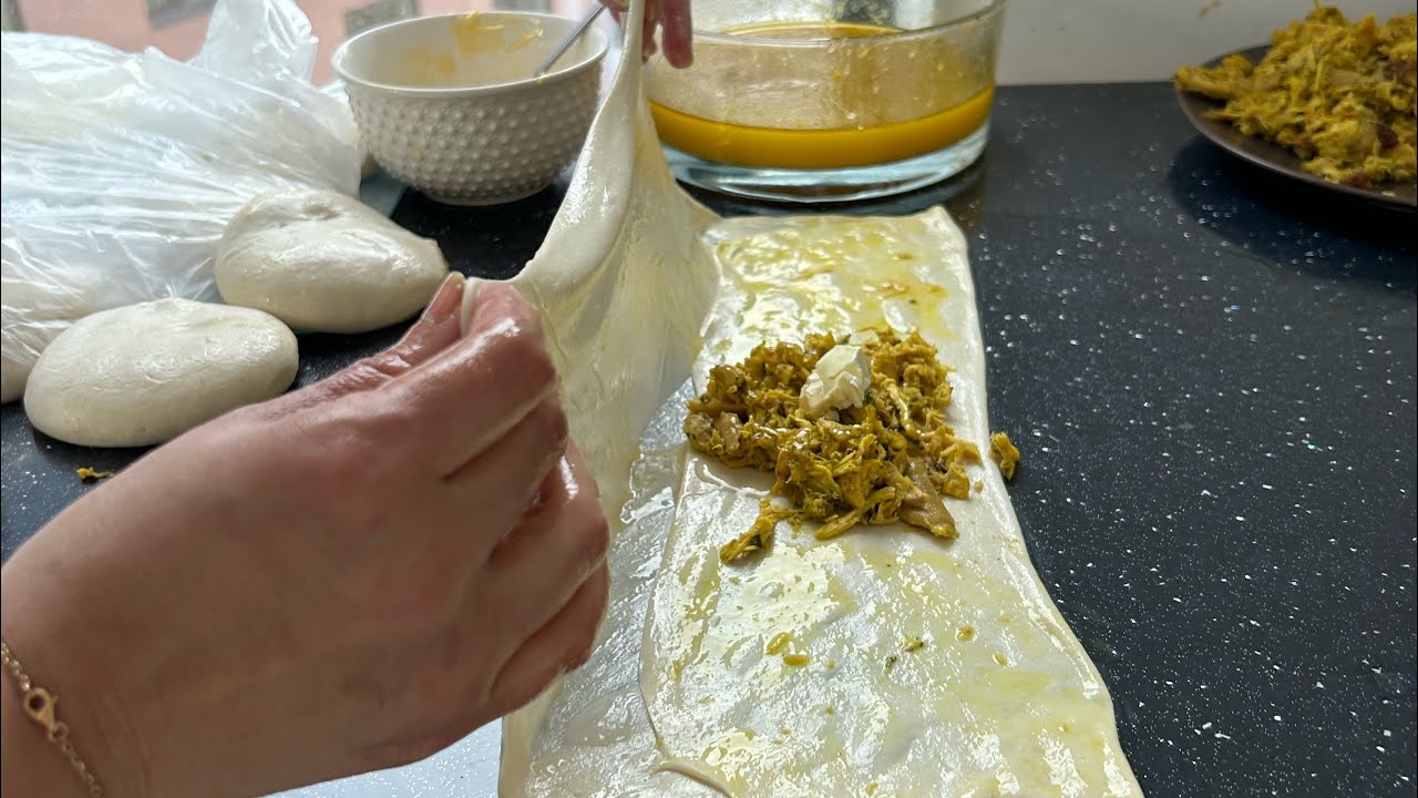 Des msemens au poulet fromage                  Excellent 🤩