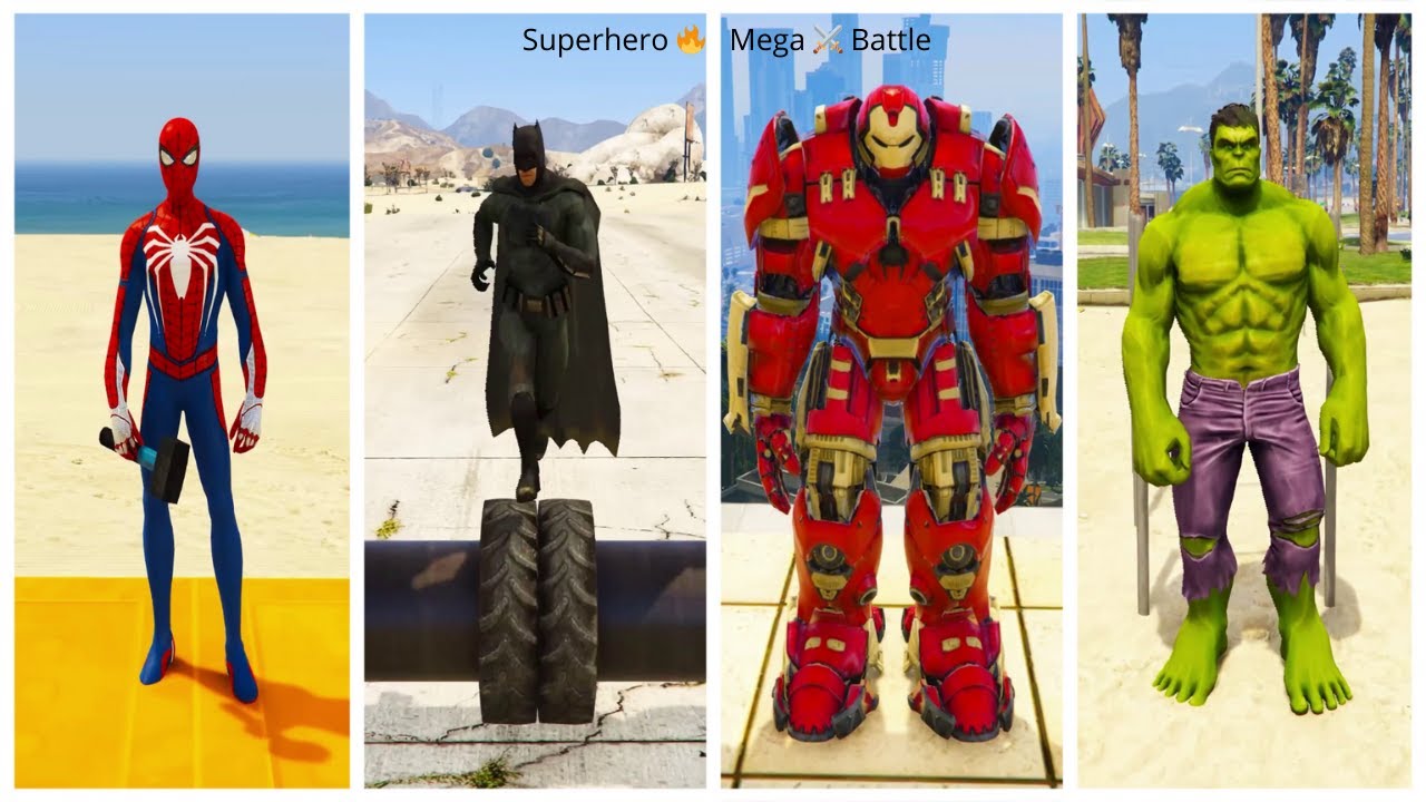 Superhero Mega Battle #1