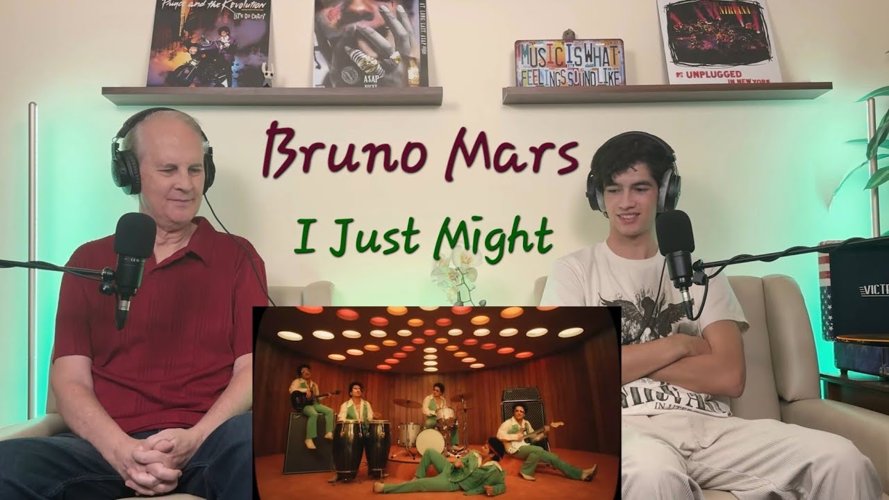 Dad Reacts to Bruno Mars: I Just Might (Music Video)