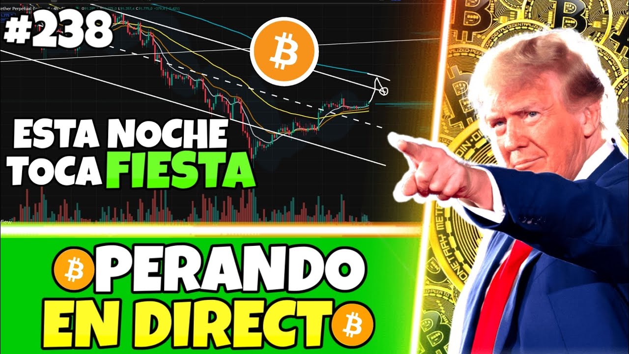 BITCOIN COCINANDO EL VELONG 🤑 MUCHOS BONOS CON BINGX💲TRADING EN VIVO de BTC DIRECTO #btc #trading