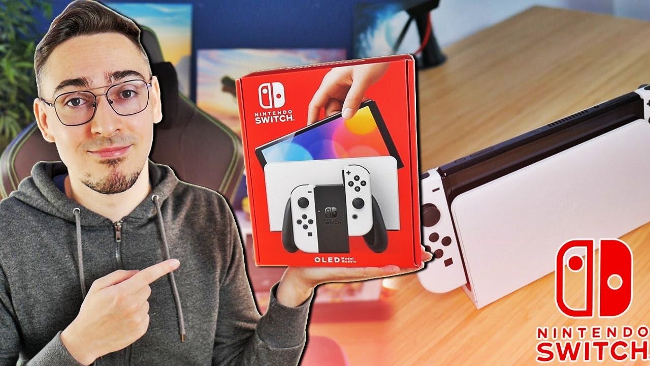 UNBOXING & TEST NINTENDO SWITCH OLED + TRANSFERT DE DONNÉES