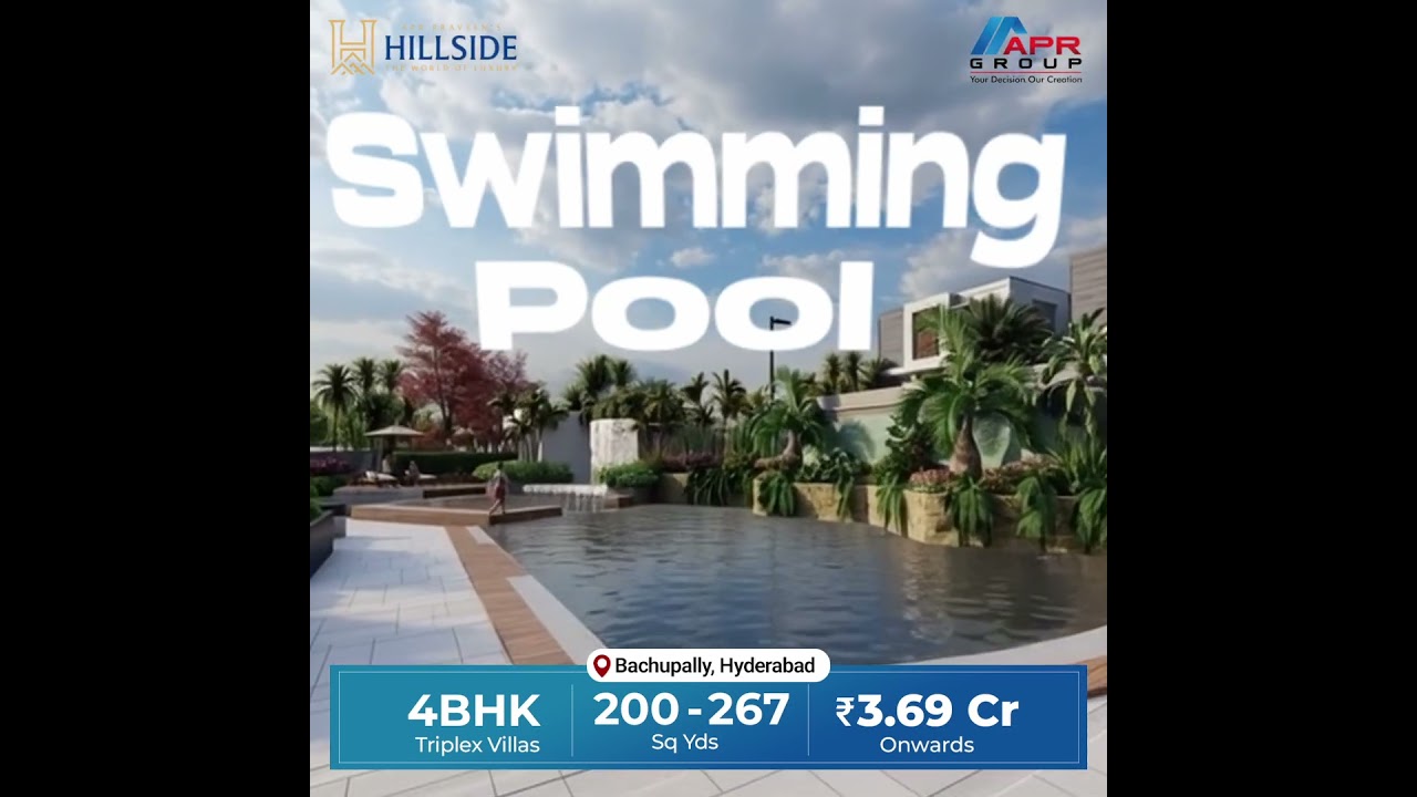 APR PRAVEEN'S HILLSIDE - The Benchmark of Villa Luxury in Bachupally