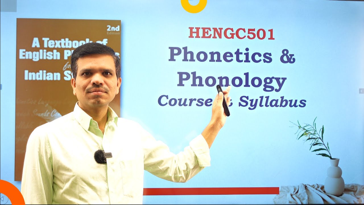 Phonetics & Phonology MA English Syllabus and Structure | #literaturesimply