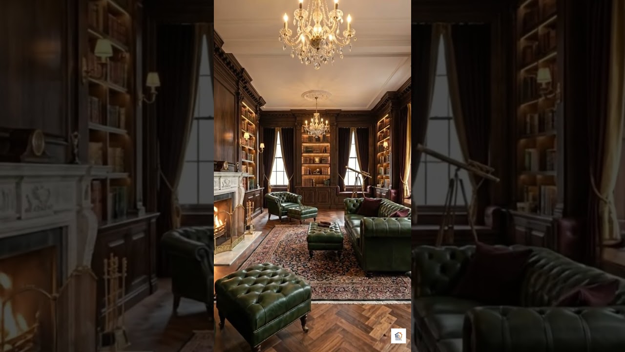 Blank Room → Old Money Library 🔥
