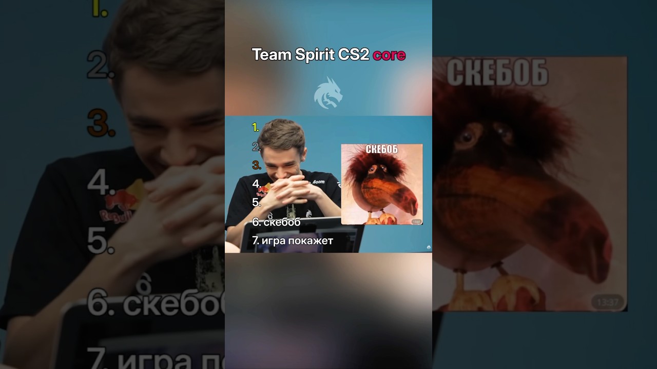 ТОП ФРАЗ TEAM SPIRIT CS 🤪 #teamspirit