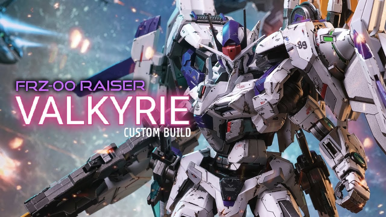 UNBOXING CUSTOM BUILD GUNDAM - FRZ-00 RAISER VALKYRIE - MG 1/100 By @GunplaSpot