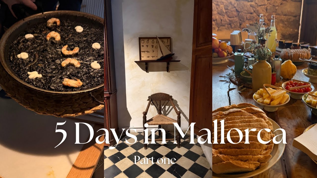 Slow Travel in Mallorca: Olive Oil Tasting 🫒 , delicious Paella 🥘, Stunning Shops | Travel Vlog