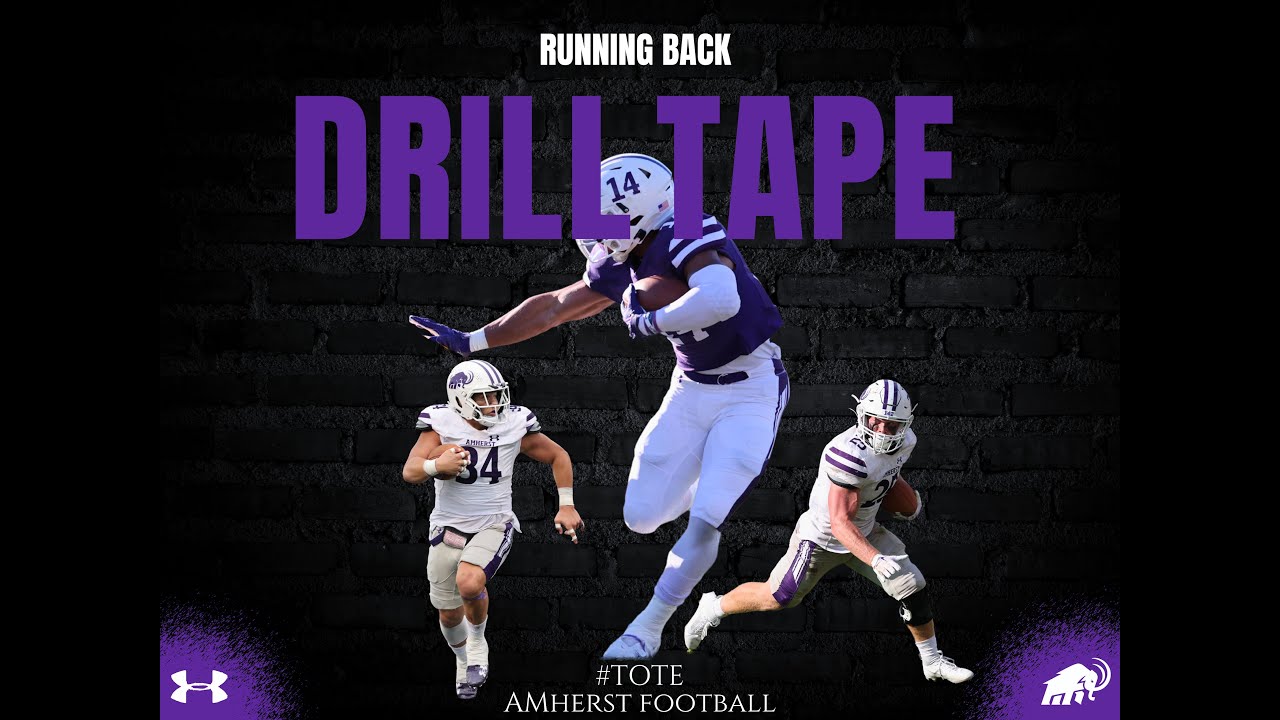 2023 Amherst College RB Drill Tape - Coach Hudson Alexander (Full Version)