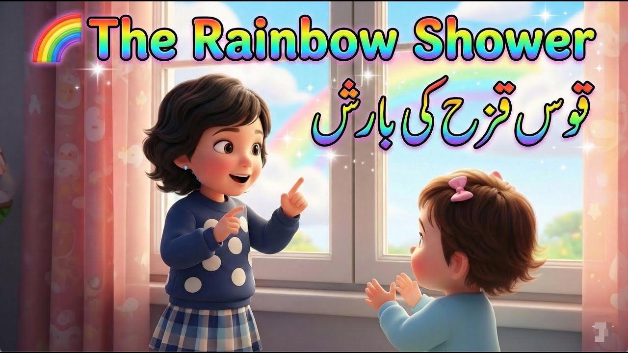🌈 The Rainbow Shower | Weather Song for Toddlers | Learning About Rain & Rainbows | Kids Animation