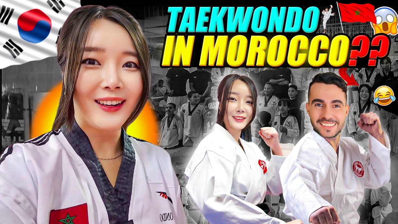 Korean Wife in Morocco Shocked by Their Taekwondo 😂