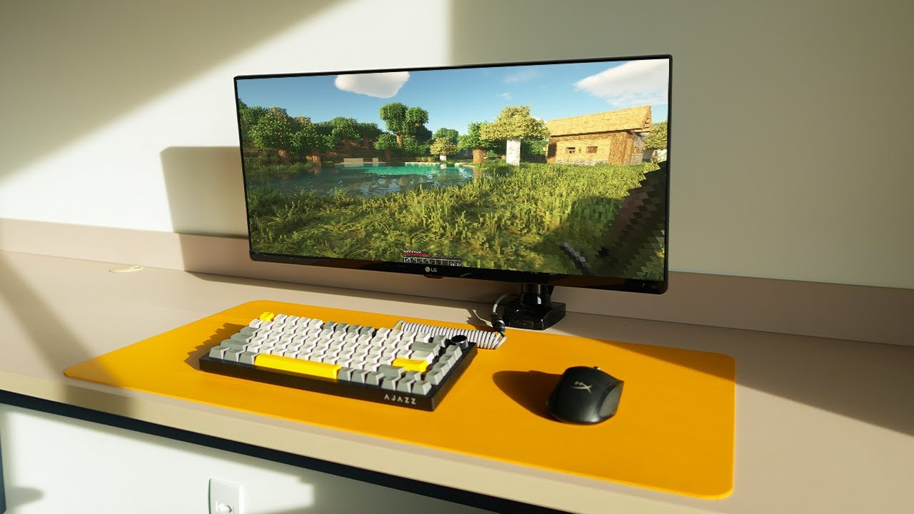 SEM FIO! Esse Setup Gamer e de trabalho &eacute; TOP!