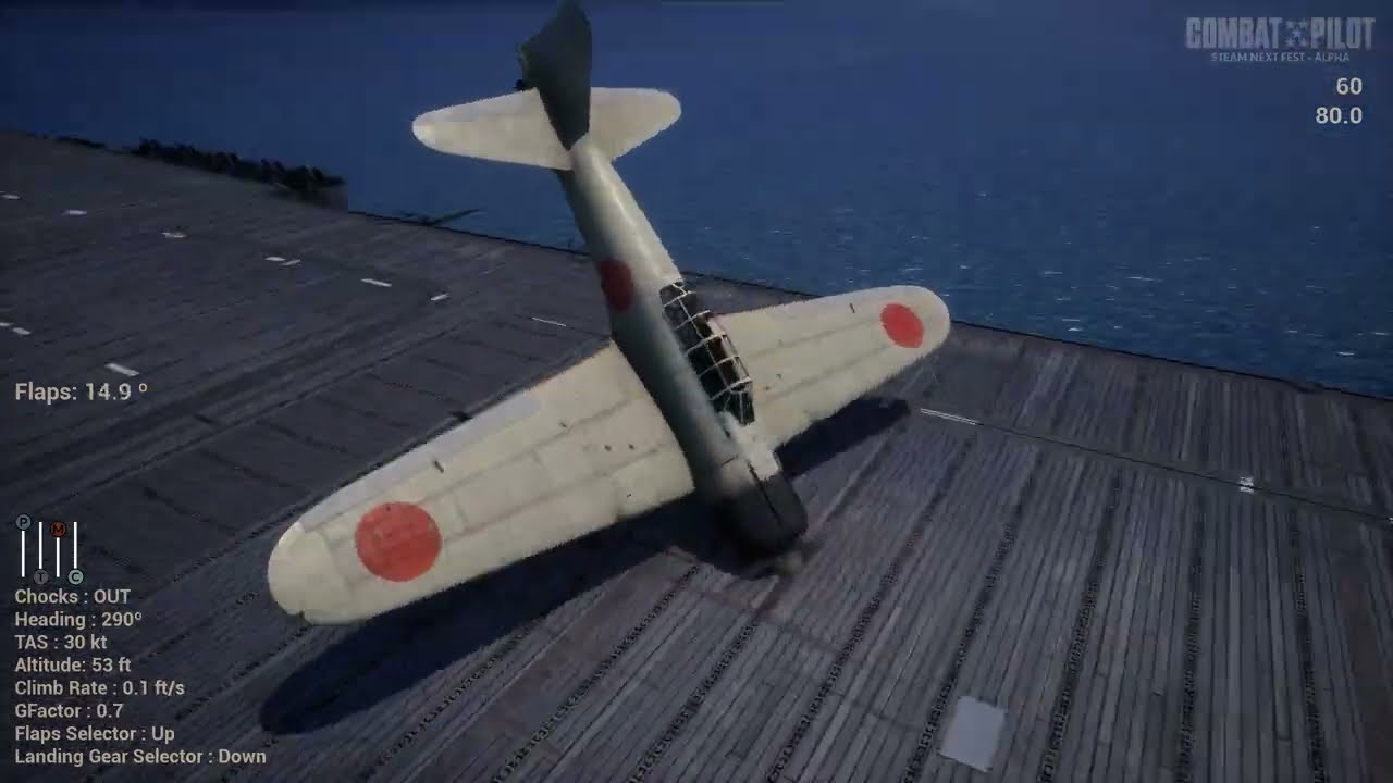 [CP: A6M2] 退役フライトシマーのフライトログ588  COMBAT PILOT: CARRIER QUALIFICATION