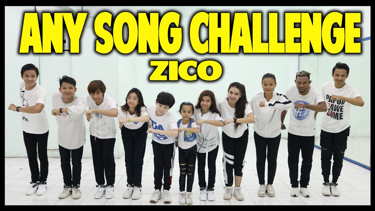 ANYSONG CHALLENGE | ZICO 지코 - ANY SONG 아무노래