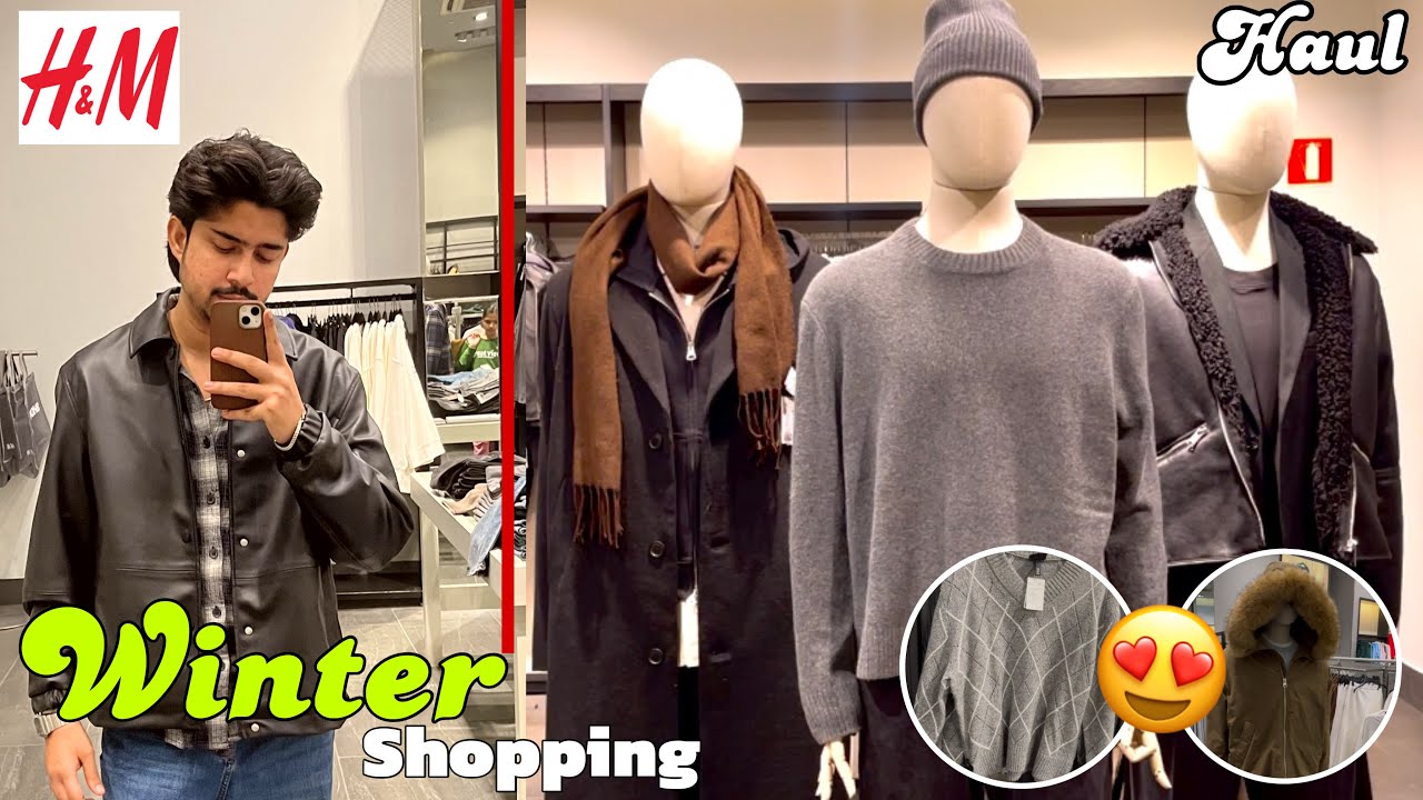 H&M Winter Collection 2025 - *New Arrivals 2025* || h&m winter collection men || h&m winter Haul 