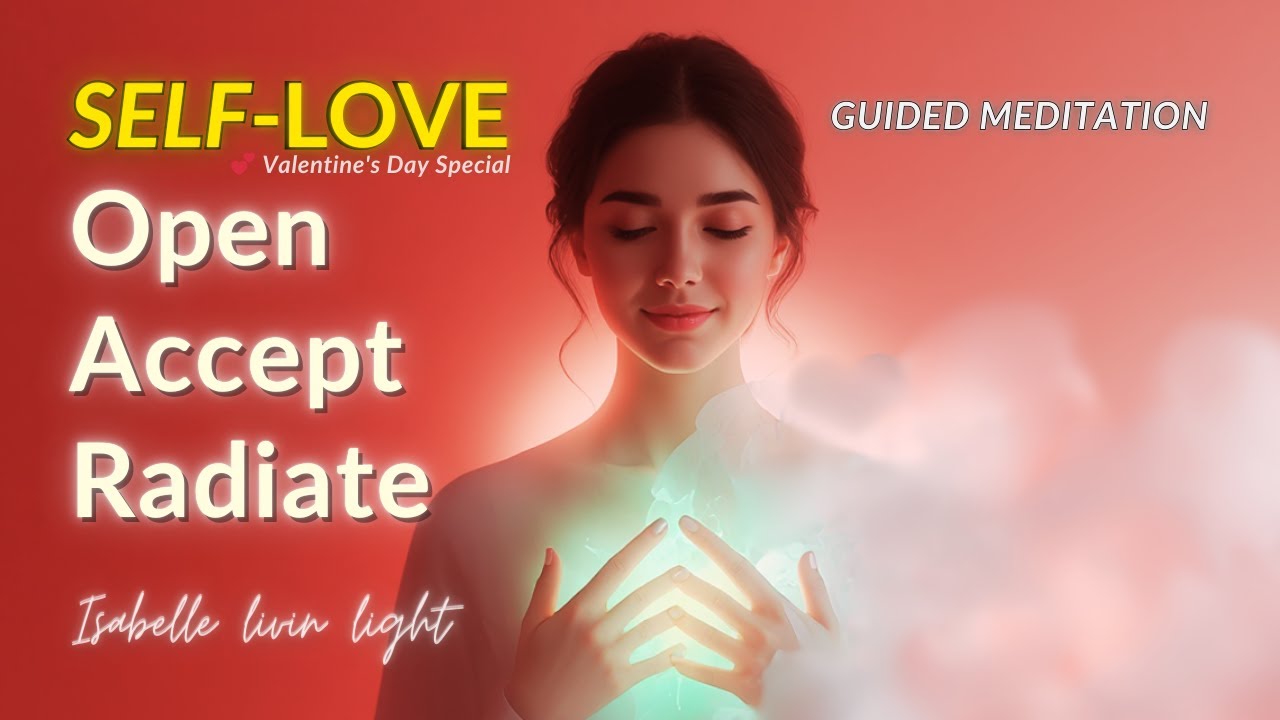💕 Love Heart Opening & Divine Love Guided Meditation #valentinesday #manifestlove