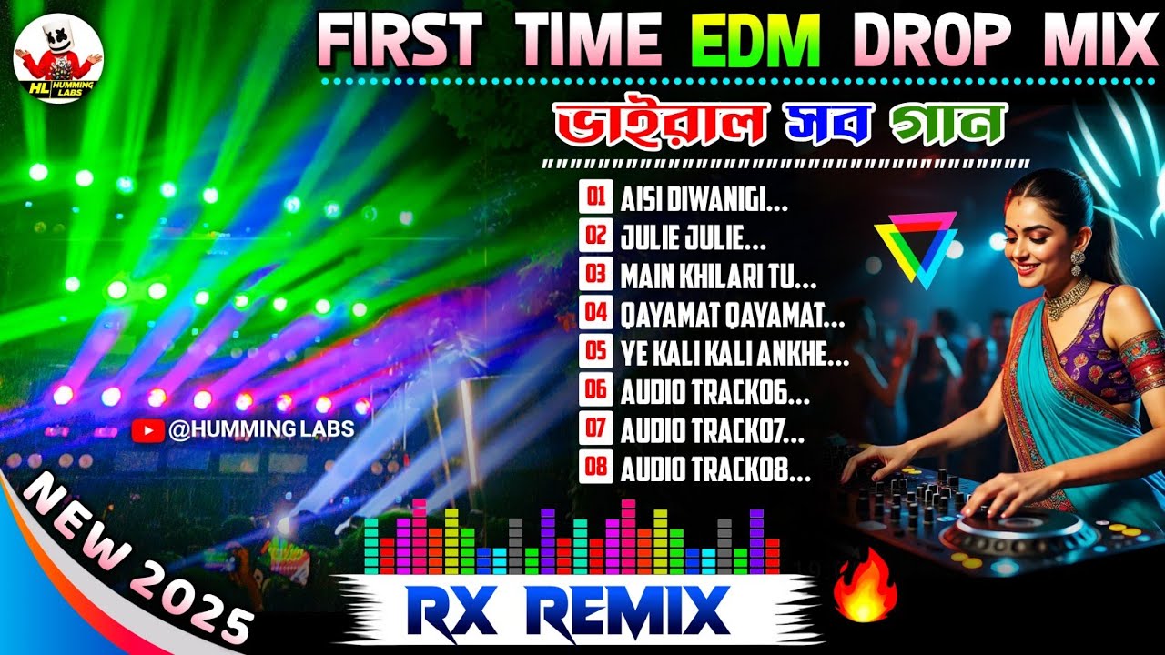 Hindi New Style Edm Dance Mix 2025💫Dj RX REMIX✨Edm New Hindi Dance Style Mix💫Dj Siday Remix🔥🔥🔥