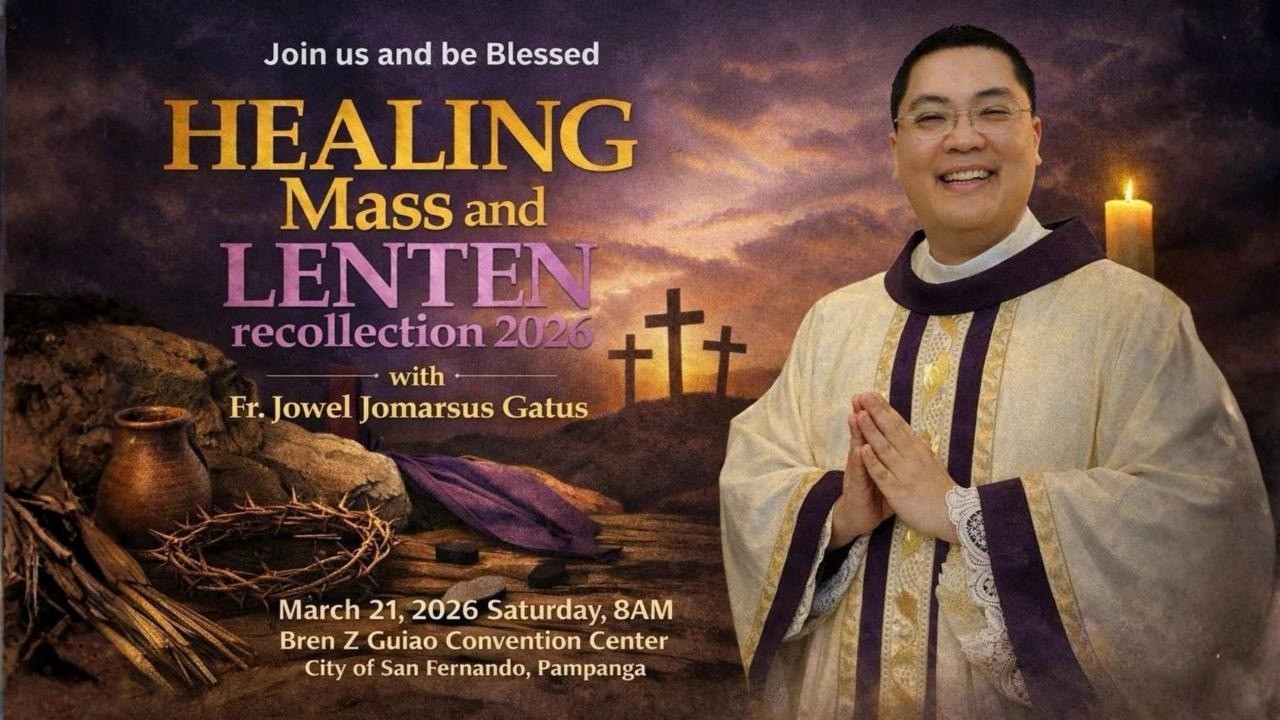 Fr. Jowel Jomarsus Gatus - Lenten Mass & Lenten Recollection 2026