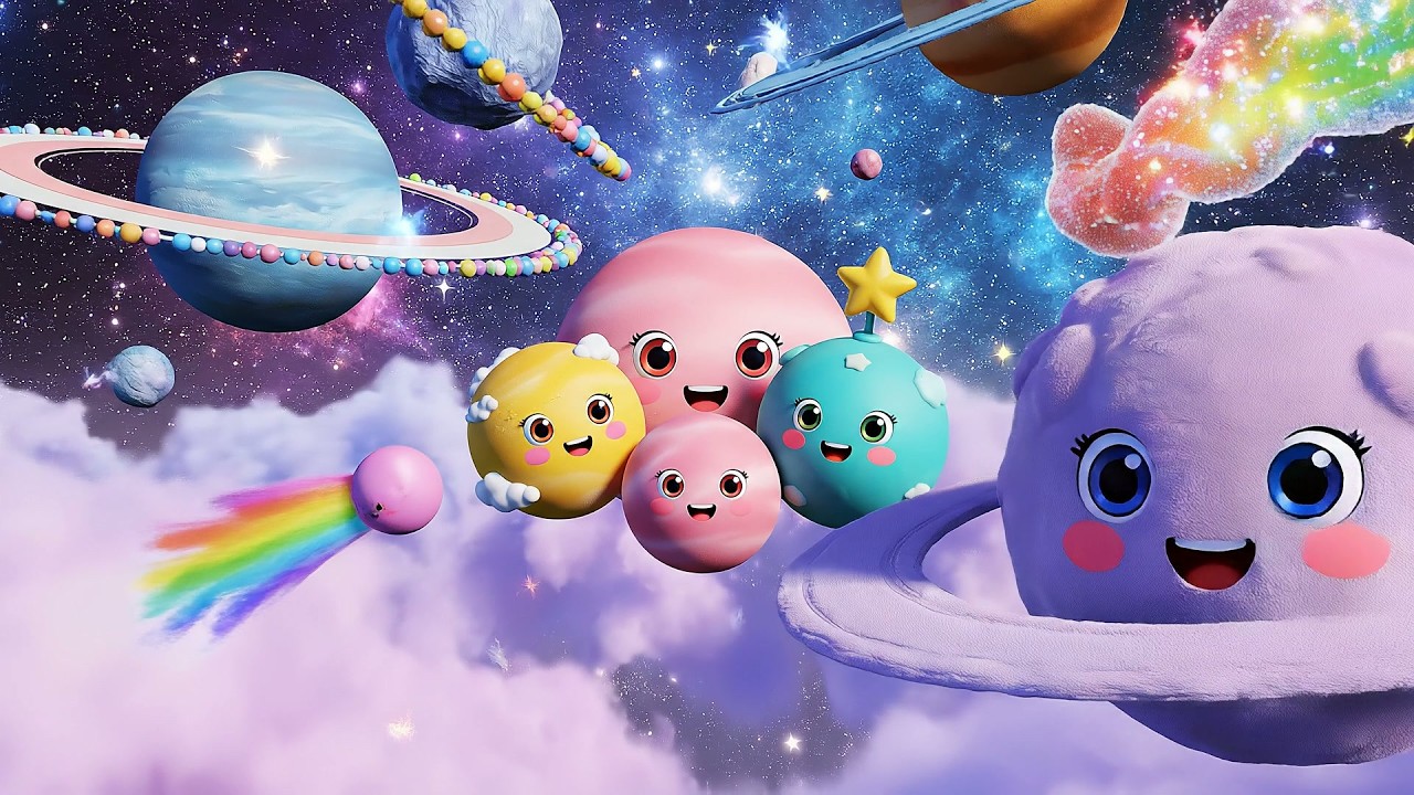 El Viaje a la LunaTwinkle Twinkle Little Star | Space Adventure Lullaby & Kids Songs