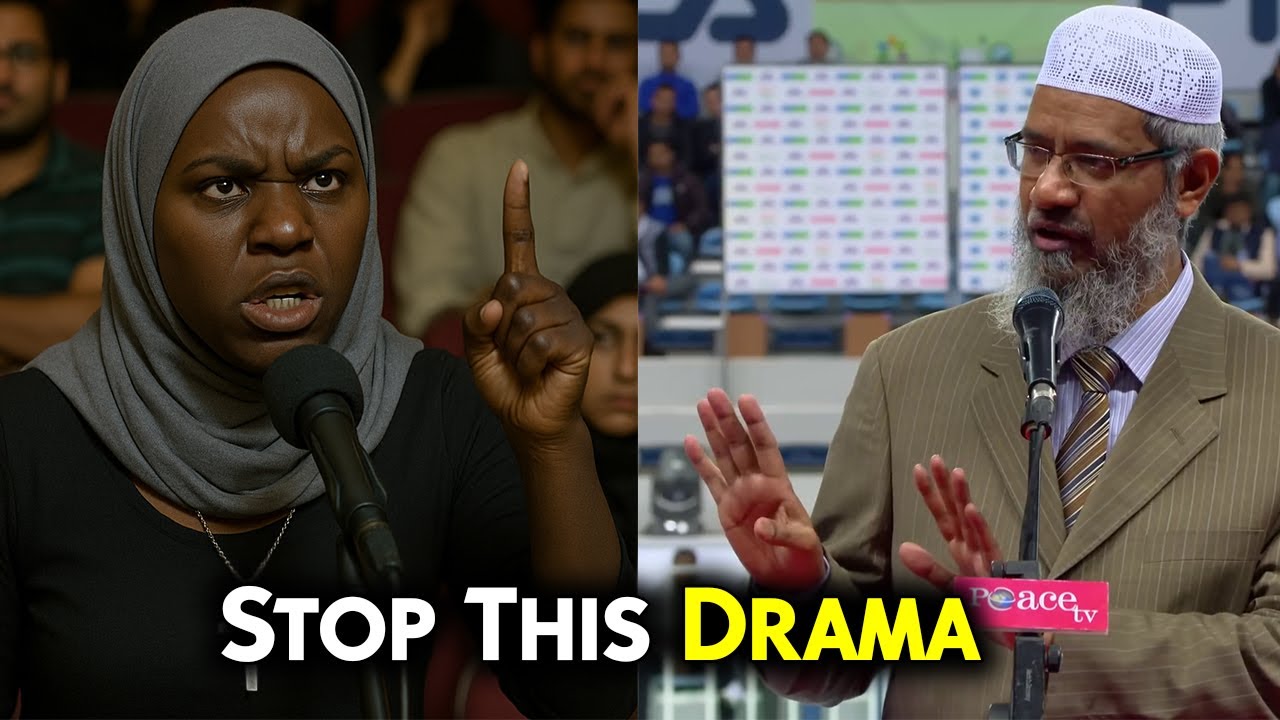 Heated Debate: Angry Christian Lady Challenges Dr Zakir Naik — 