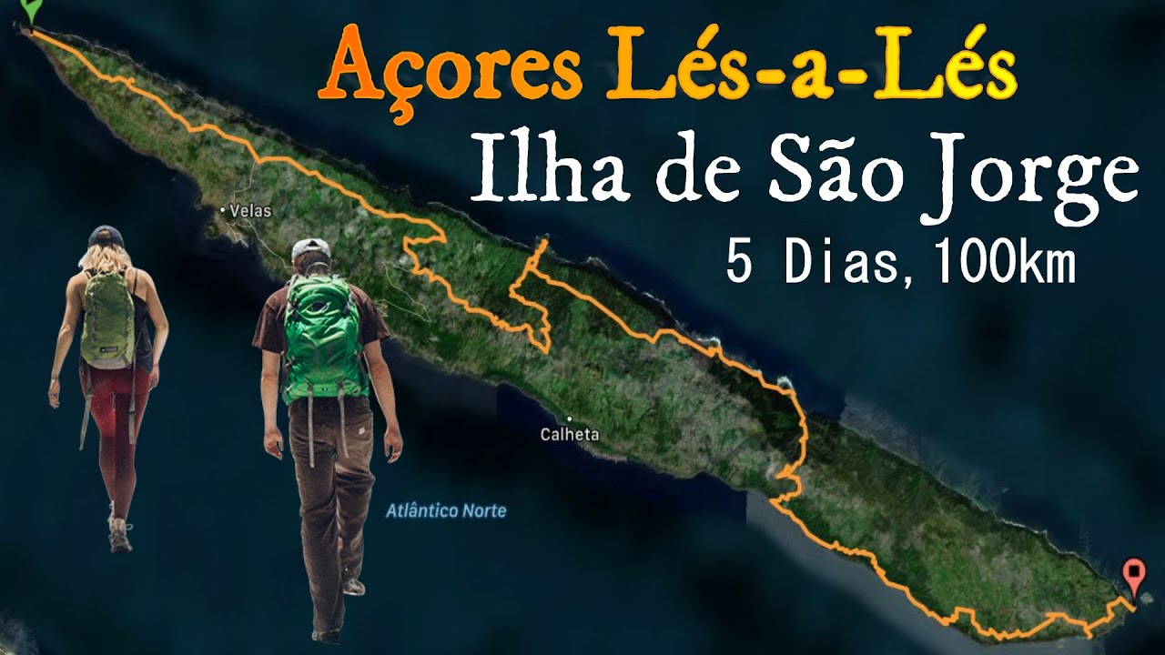 Percorrendo ilha de São Jorge Lés - a - Lés