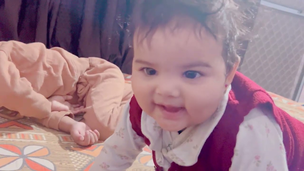 Kashvi trying to wake Bhai #m&mfamily #nagpur