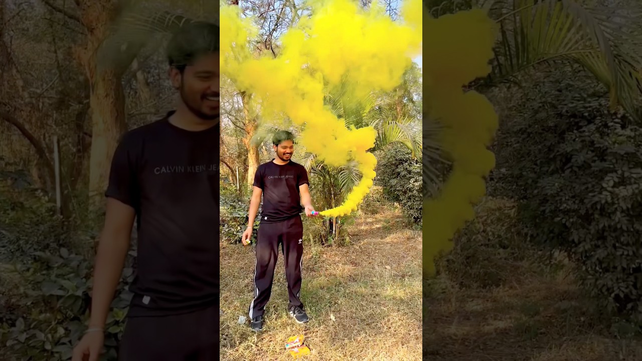 Happy Holi Video &hearts;️ Sabse Viral Holi Gadget 👍 #shorts #holi #himeshsinghshorts