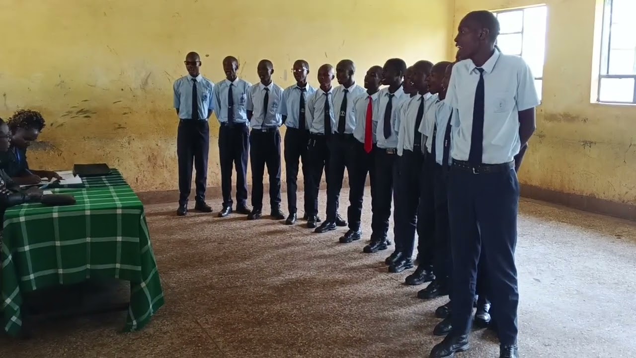 Lelwak Boys high school presenting Hakuna mkamilifu nae Somo Ibrahim.Kenya Music Festival 2025