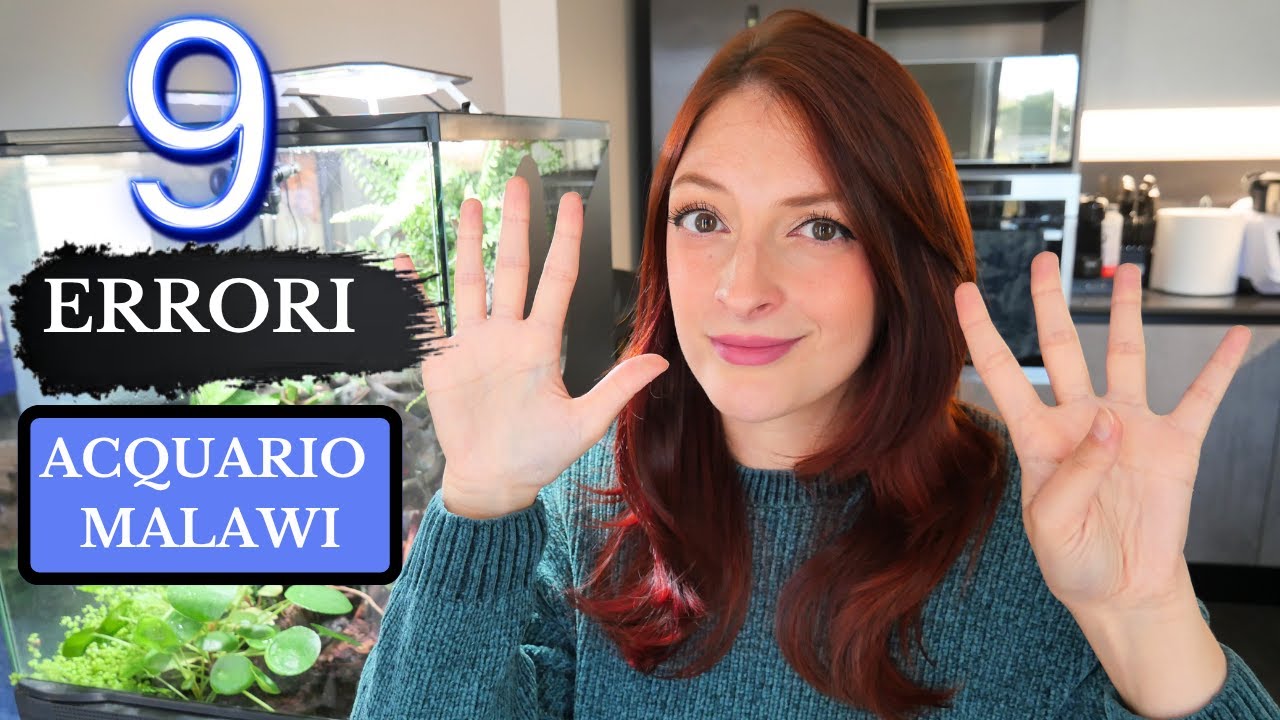 I 9 ERRORI con l'ACQUARIO MALAWI! ⚠️ATTENZIONE⚠️