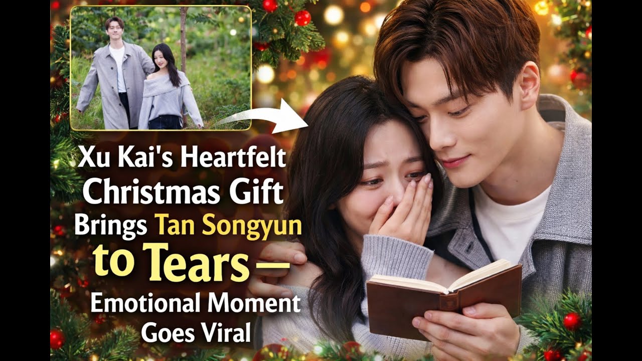 Xu Kai’s Heartfelt Christmas Gift Brings Tan Songyun to Tears — Emotional Moment Goes Viral.#XuKai