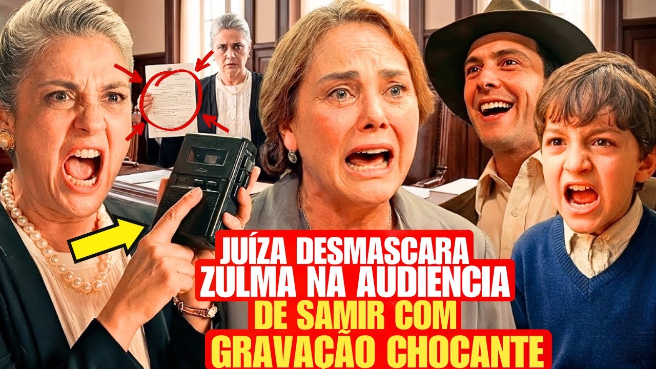 ÊTA MUNDO MELHOR - JUÍZA DESMASCARA ZULMA NA AUDIÊNCIA DE SAMIR COM GRAVAÇÃO CHOCANTE!