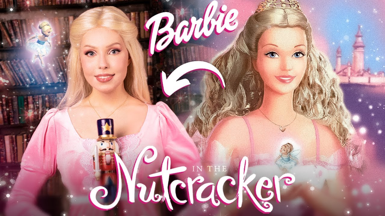Сделала БАРБИ КЛАРУ и сняла своего ЩЕЛКУНЧИКА 🎄🩰 Косплей Barbie in the Nutcracker!