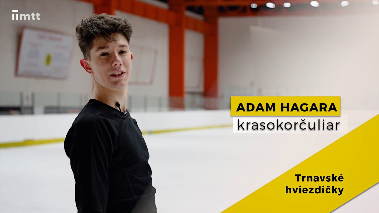 Trnavské hviezdičky - krasokorčuliar Adam Hagara