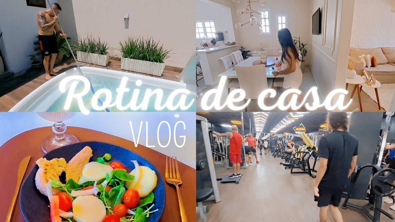 Dia de organiza&ccedil;&atilde;o total: casa limpa, piscina brilhando e treino conclu&iacute;do! 🏠💧