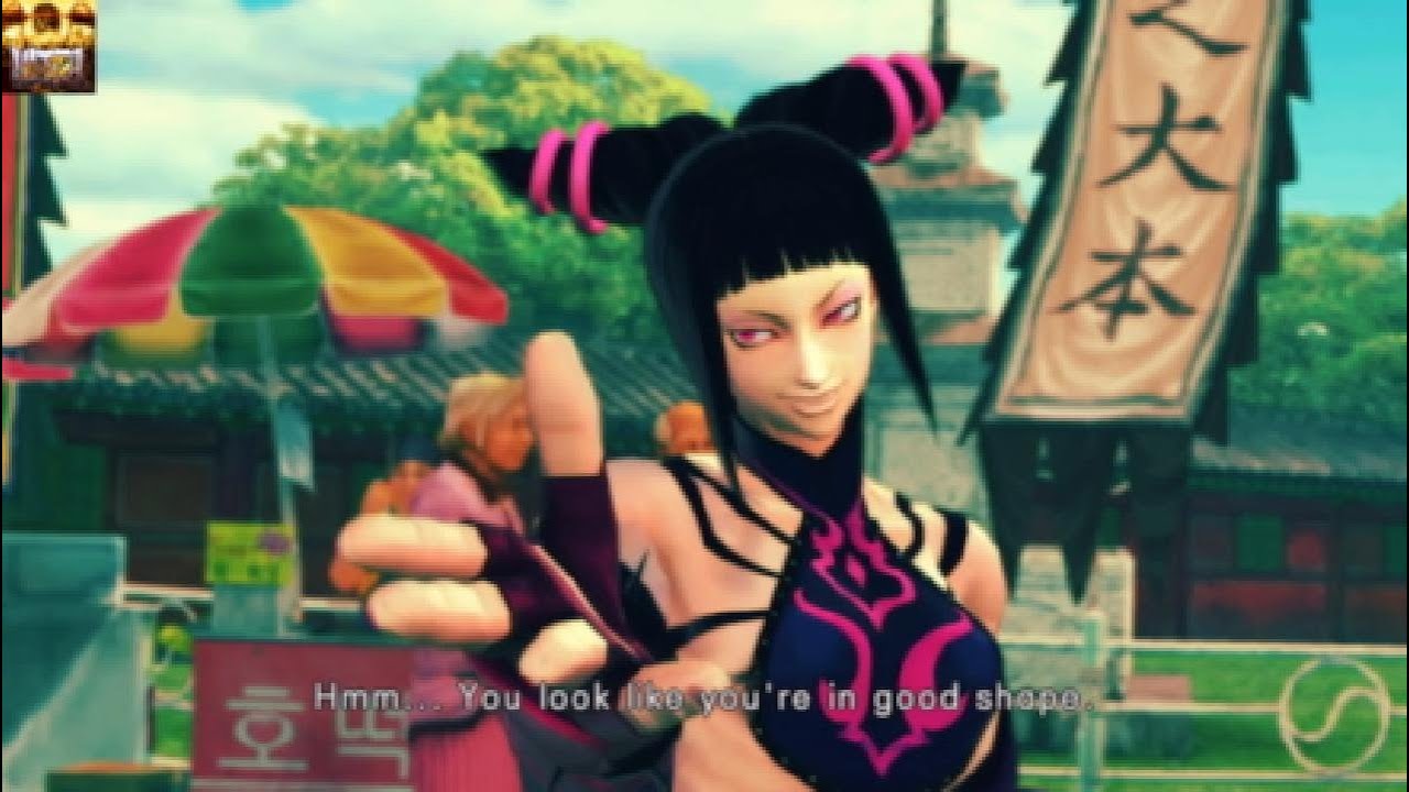 Reverse ryona street fighter 4 and 5