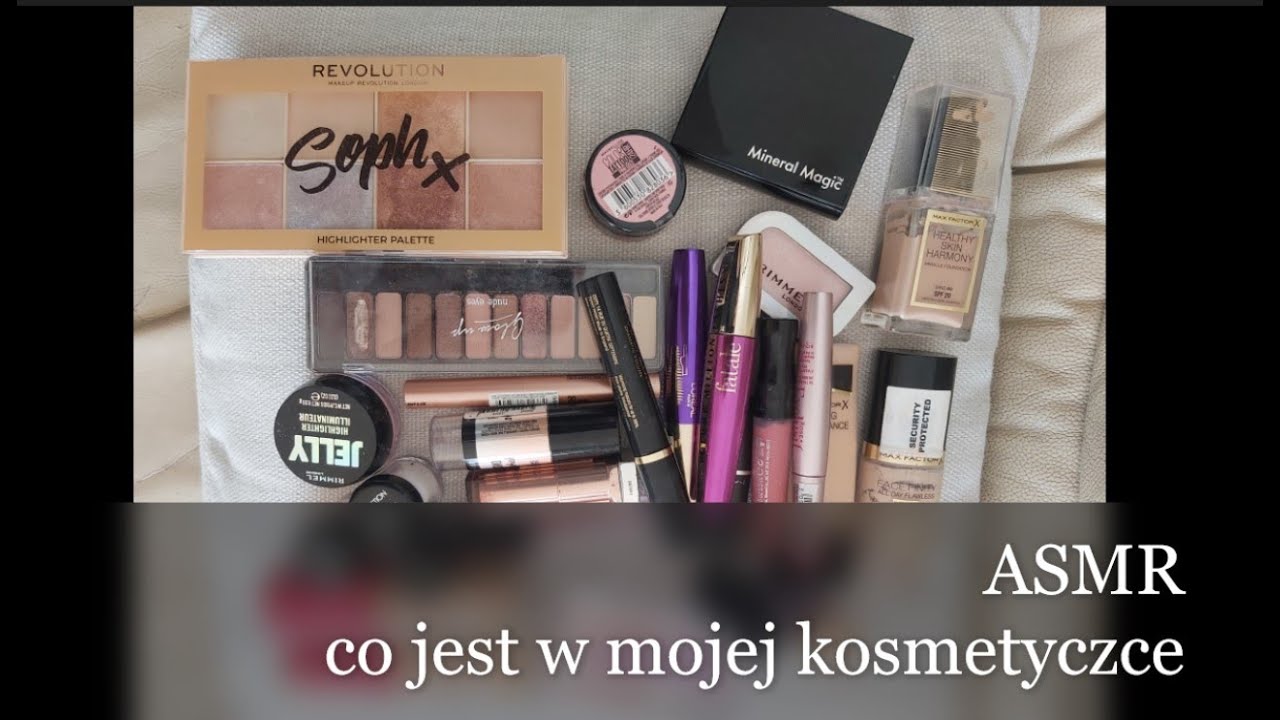 ASMR po polsku | co jest w mojej kosmetyczce vs mojej mamy 💄
