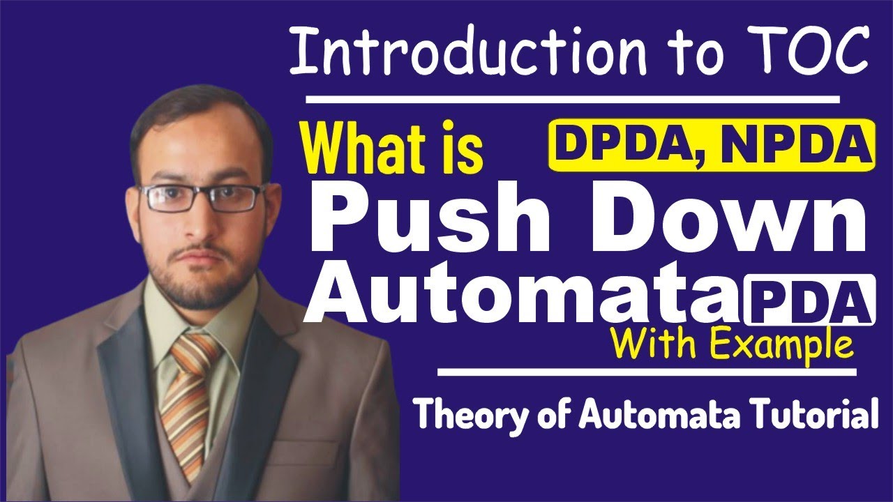 Basic of Pushdown Automata in TOC | PDA in Automata Theory of Computation