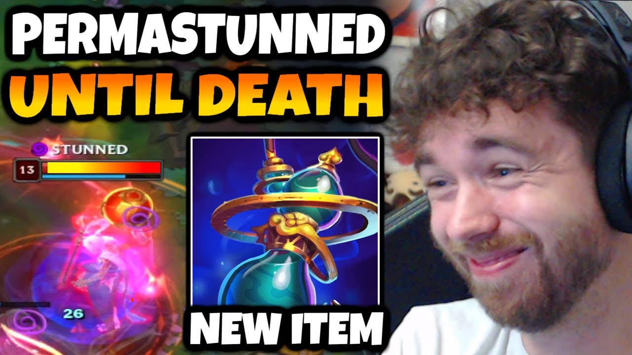 INFINITE STUN ZILEAN MID HAS A NEW ITEM. 30% FASTER COMBO PERMASTUN COMBO.