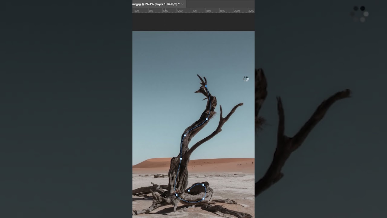 Create Fire and Flames in Photoshop #shorts #photoshop