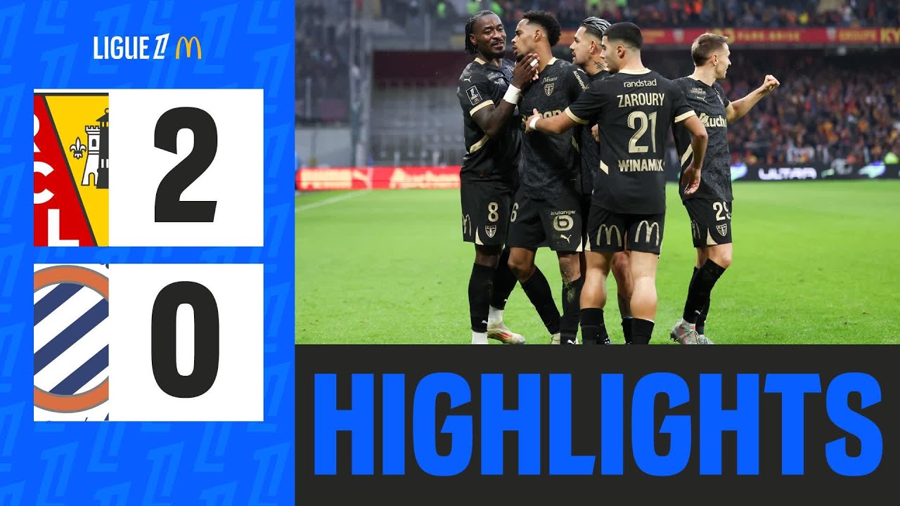 RC LENS - MONTPELLIER H&Eacute;RAULT SC (2-0) - Week 14 - Ligue 1 McDonald's 24/25