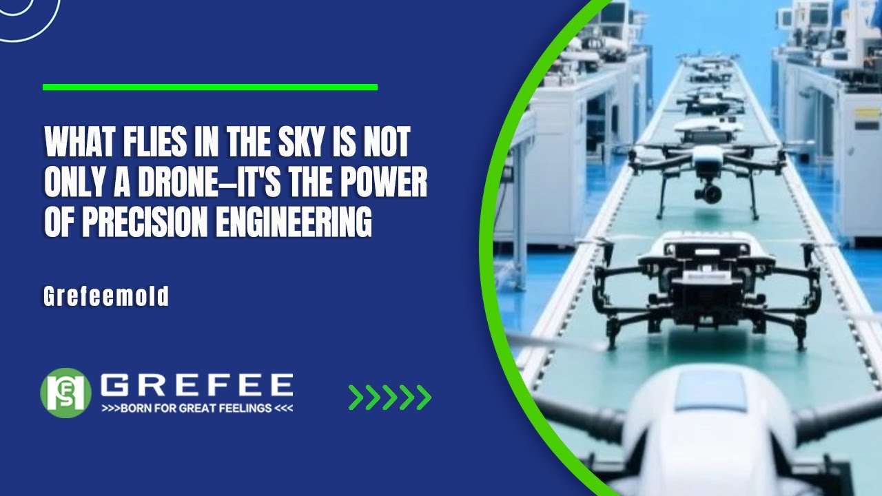 What flies in the sky is not only a drone—it's the power of precision engineering.