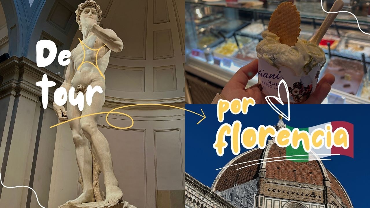 Viendo al David y Comiendo el Mejor Gelato en FLORENCIA | Sof Vlogs