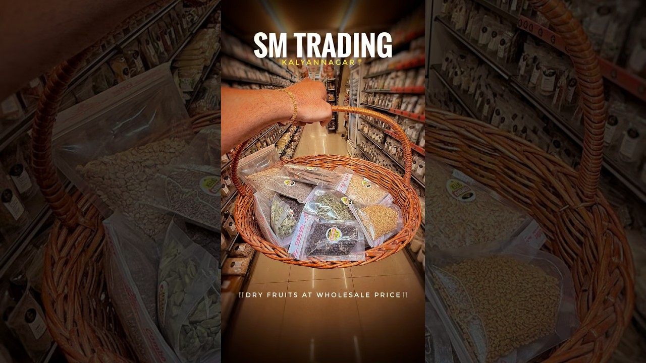 ‼️DRY FRUITS AT WHOLESALE PRICE‼️ SM TRADING | KALYANNAGAR 📍 | ☎️8618573582