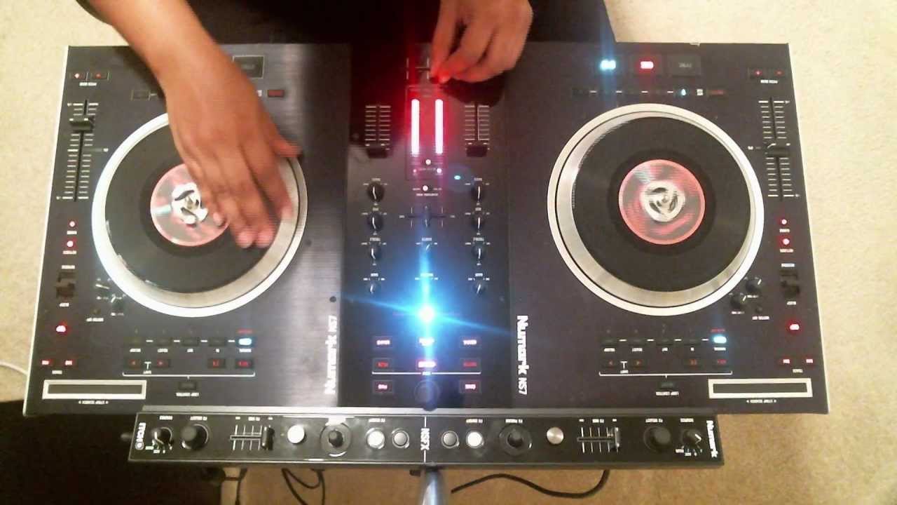 Quick Scratching Session on the Numark NS7