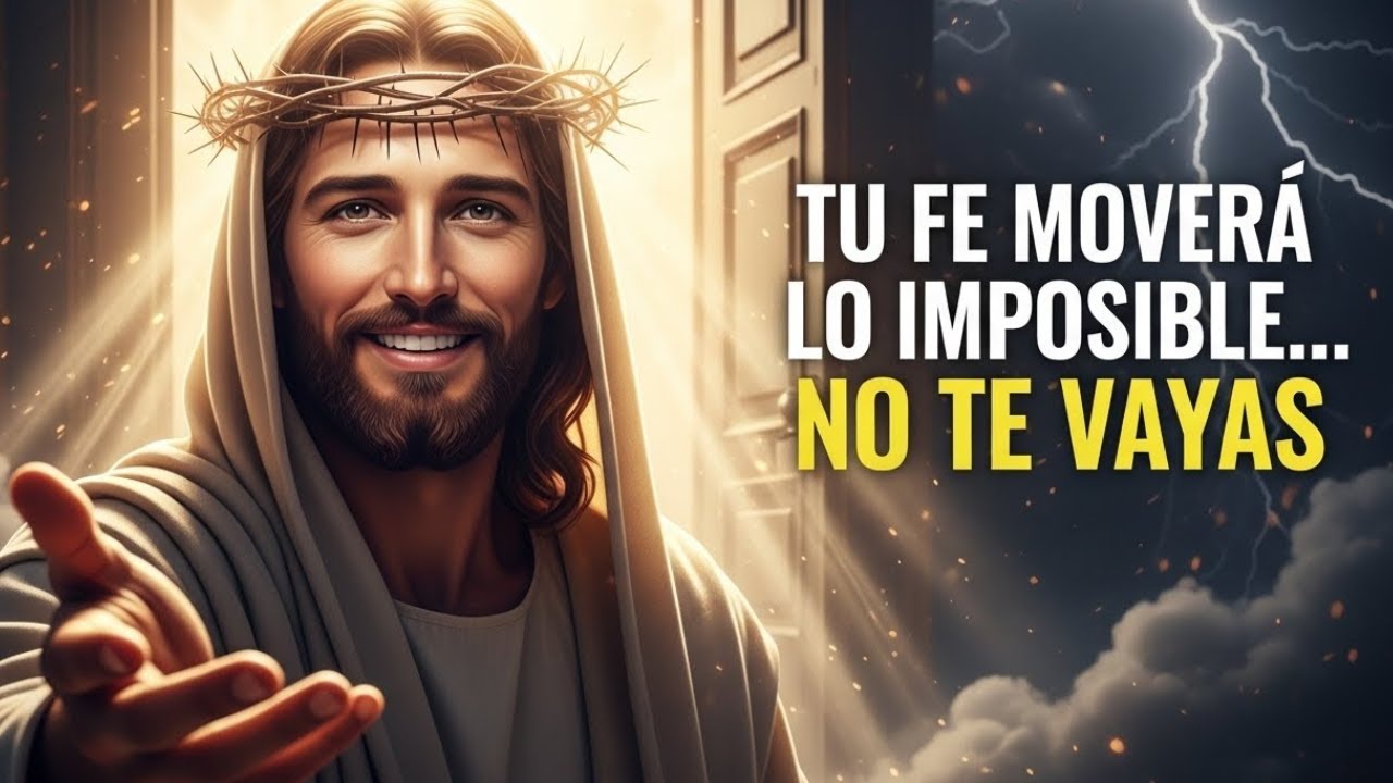 EL ESPÍRITU SANTO REVELA HOY: TU FE MOVERÁ LO IMPOSIBLE — PRONTO LO VERÁS | PALABRA HOY