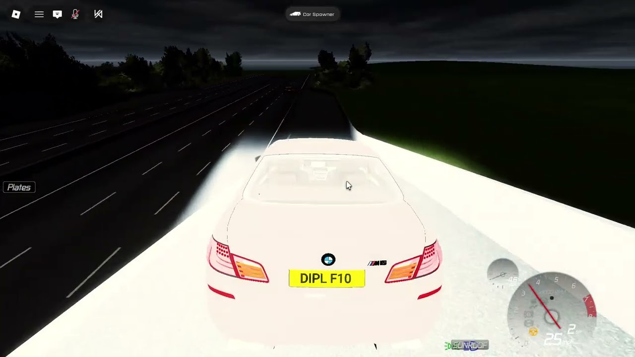 Am dat toop speed LA BMW M5
