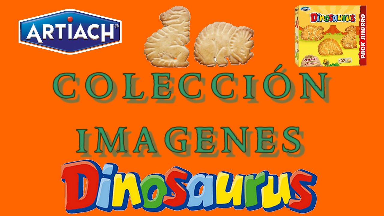 COLECCION IMÁGENES GALLETAS DINOSAURUS