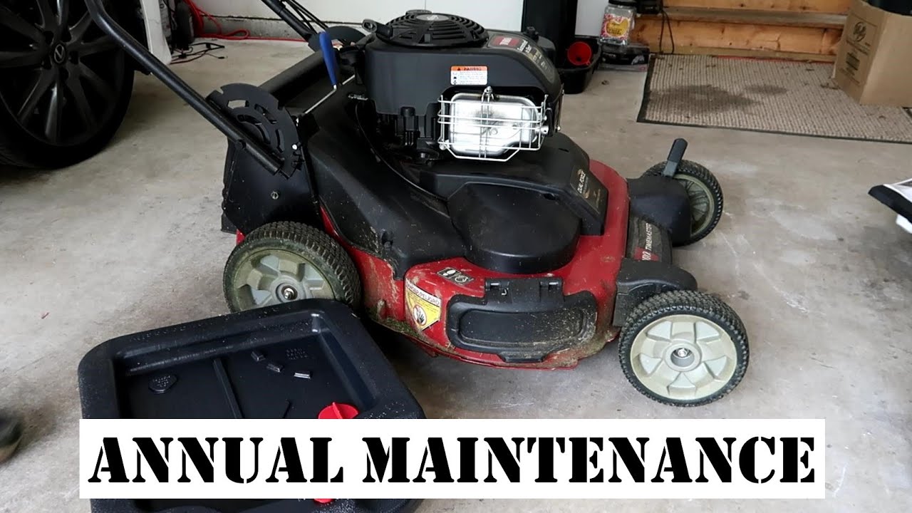 Lawnmower maintenance on my Toro Timemaster | oil, plug, filter