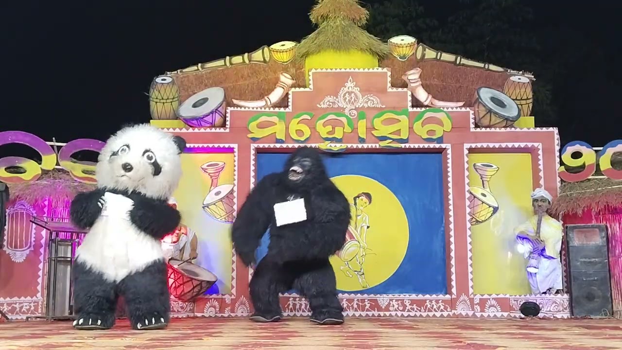 Chacha mahosab program Gorilla Panda dance