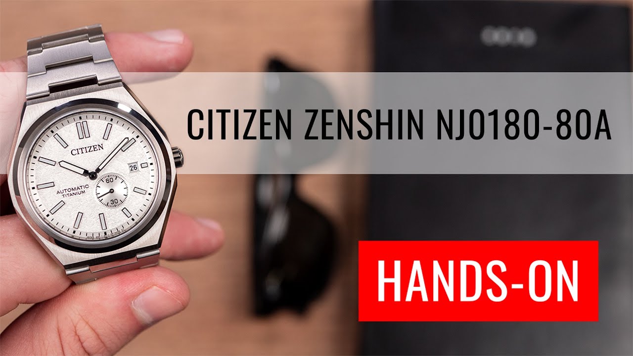 HANDS-ON: Citizen Sports Zenshin Automatic Super Titanium NJ0180-80A